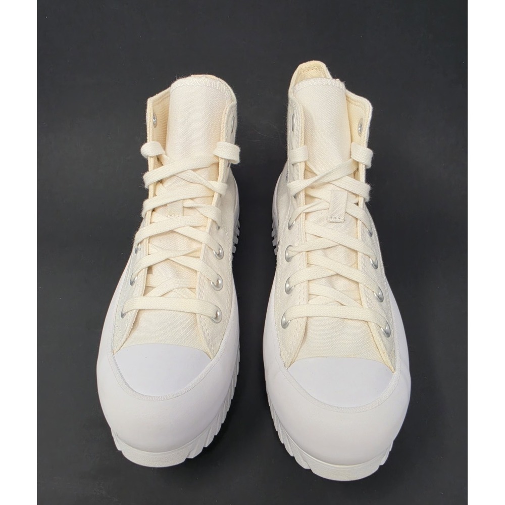 Converse Chuck Taylor All Star Lugged 2.0 Unisex Women's7/Men's 5 Shoe White NWB - Picture 4 of 9